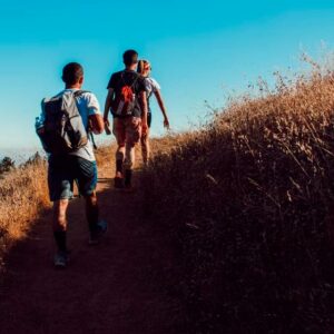 Senderismo idiomático monte 2 personas
