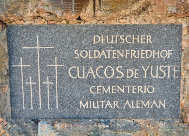 cementerio alemán cuacos de yuste