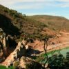 Kayaking in the national park of Monfragüe on peaceful, clean and calm waters. - Image 4